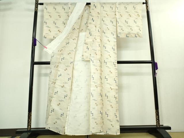 平和屋本店■極上　夏物　沖縄県無形文化財指定　本場八重山上布 　麻　逸品　DZAA8746kh5