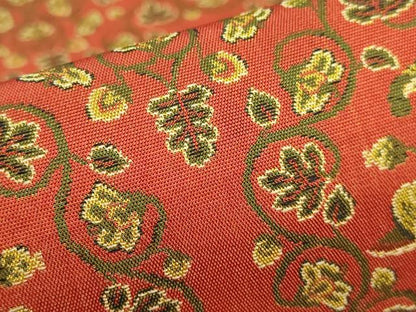 平和屋着物●極上　龍村美術織物　九寸開き名古屋帯　鴛鴦唐草文錦　逸品　DZAA8763kh5