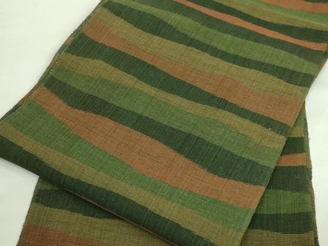 平和屋着物■極上　夏物　銀座もとじ　八寸名古屋帯　霞文　逸品　DZAA8822kh5