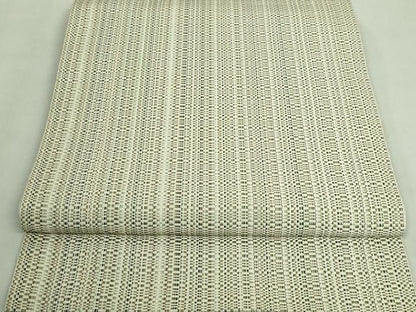 平和屋着物●極上 本場筑前博多織 八寸名古屋帯 縞 逸品 DZAA8827kh5