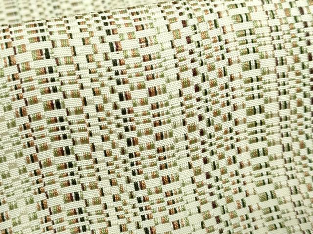 平和屋着物●極上 本場筑前博多織 八寸名古屋帯 縞 逸品 DZAA8827kh5