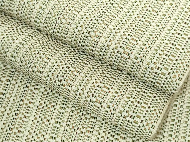 平和屋着物●極上 本場筑前博多織 八寸名古屋帯 縞 逸品 DZAA8827kh5