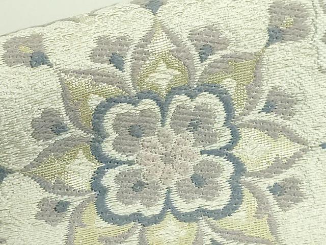 平和屋着物●極上　つけ帯　唐織　正倉院花文　金糸　逸品　DZAA8841kh5