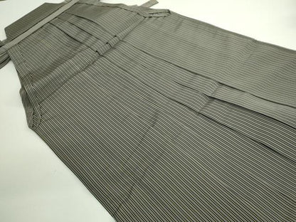 平和屋着物■極上　男性　馬乗り袴　縞　逸品　DZAA8843kh5
