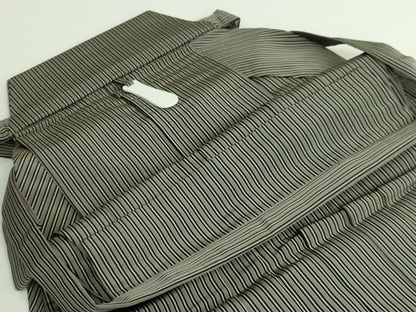 平和屋着物■極上　男性　馬乗り袴　縞　逸品　DZAA8843kh5