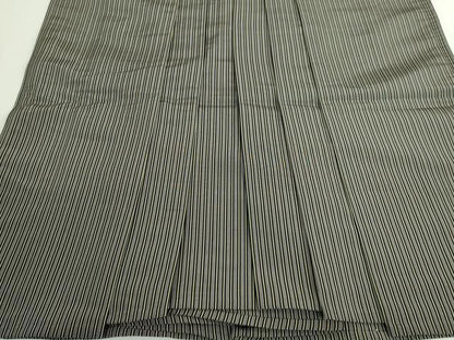 平和屋着物■極上　男性　馬乗り袴　縞　逸品　DZAA8843kh5