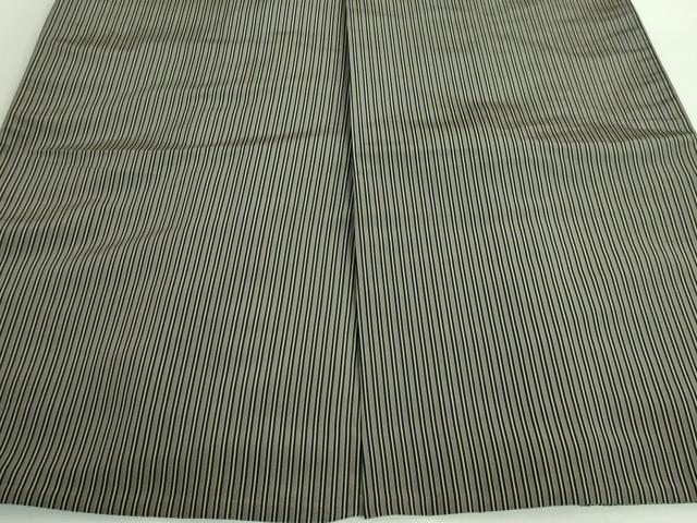 平和屋着物■極上　男性　馬乗り袴　縞　逸品　DZAA8843kh5