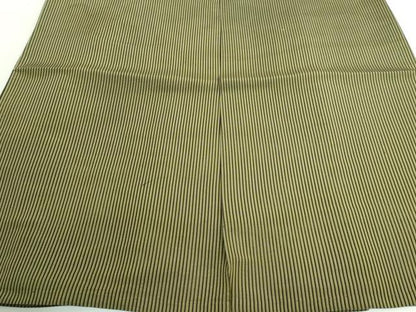 平和屋着物＊極上 夏物 男性 創業100年 毘龍織 安部吉 馬乗り袴 縦絽 縞 逸品 DZAA8848kh5