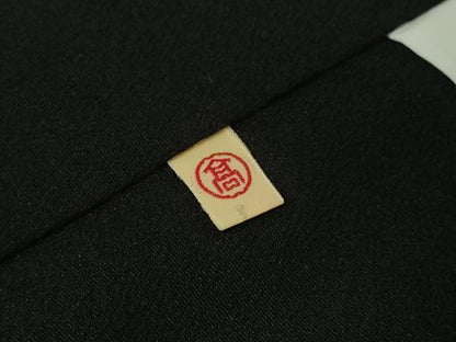 平和屋本店■極上　創業460年・千總　黒留袖　駒刺繍　桐花　宝尽くし　金彩　高島屋扱い　逸品　DZAA8852kh5
