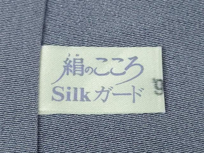 平和屋本店■極上　本加賀友禅作家　牧野顕三　訪問着　草花文　藤紫色地　逸品　DZAA8853kh5