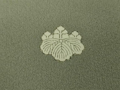 平和屋本店●極上　二代目・由水十久　本加賀友禅　色留袖　喜花　暈し染め　青白橡色地　色紙付き　逸品　DZAA8855kh5