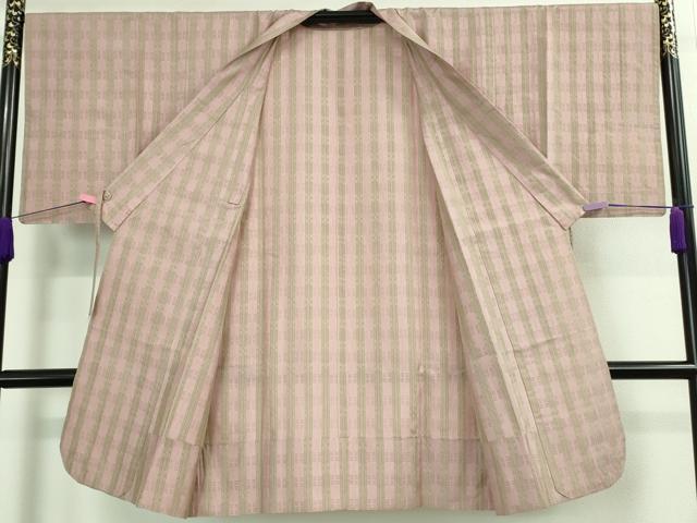 平和屋本店▽希少 沖縄県最高級織物 首里花倉織 首里織 花織・絽織・紗織 道中着 ロング丈 スリーシーズン 春夏秋 逸品 DZAA8867kh5