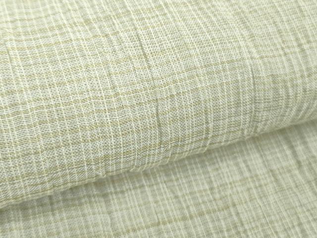 平和屋着物■極上　男性　夏物　陣羽織　本場小千谷ちぢみ　麻　逸品　DZAA8868kh5