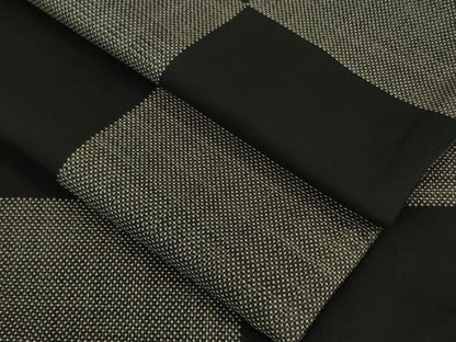 平和屋着物●極上　本場大島紬　7マルキ　市松文様　逸品　DZAA8905kh5