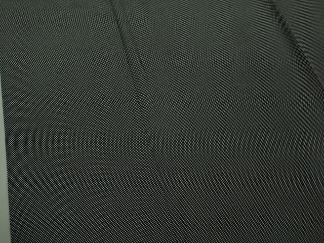平和屋着物■極上　江戸小紋　行儀　黒×素鼠色　逸品　DZAA8911kh5