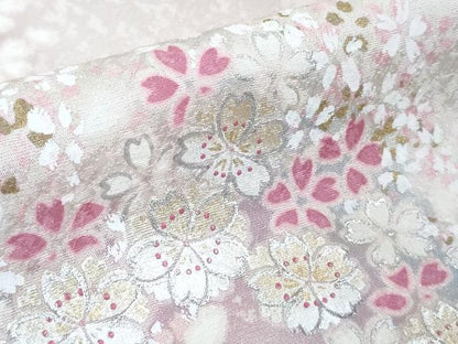 平和屋本店■極上 ブライダルファッションデザイナー桂由美 訪問着 長襦袢セット 暈し染め 金銀彩 銀通し地 反端付 逸品 未使用DZAA8920kh5