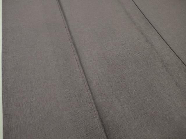 平和屋着物＊極上 夏物 洗える最高級着物 ＜英＞はなぶさ謹製 色無地 紗 鳩羽色 逸品 未使用 DZAA8928kh5
