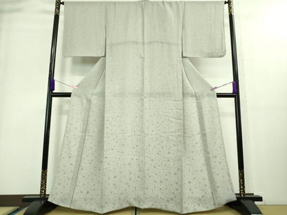 平和屋着物▽極上 訪問着 無双 紗袷 紗×紗 丸文 逸品 未使用 DZAA8930kh5