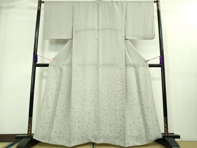 平和屋着物▽極上 訪問着 無双 紗袷 紗×紗 丸文 逸品 未使用 DZAA8930kh5