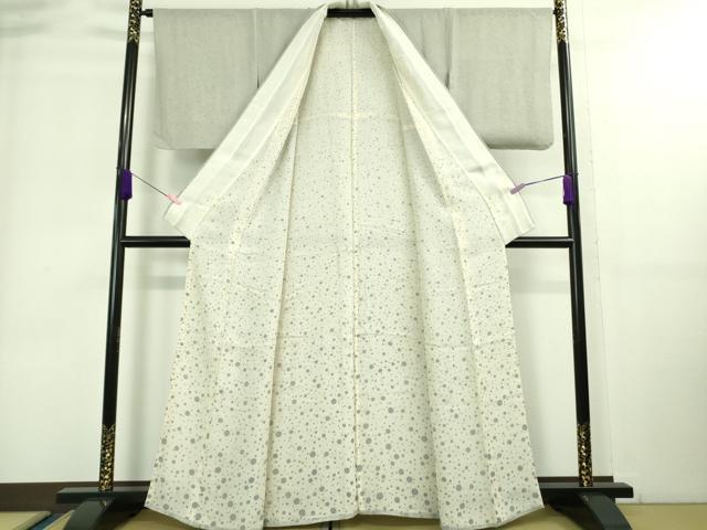 平和屋着物▽極上 訪問着 無双 紗袷 紗×紗 丸文 逸品 未使用 DZAA8930kh5
