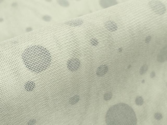 平和屋着物▽極上 訪問着 無双 紗袷 紗×紗 丸文 逸品 未使用 DZAA8930kh5