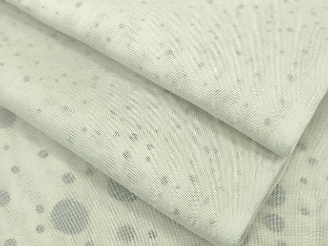 平和屋着物▽極上 訪問着 無双 紗袷 紗×紗 丸文 逸品 未使用 DZAA8930kh5
