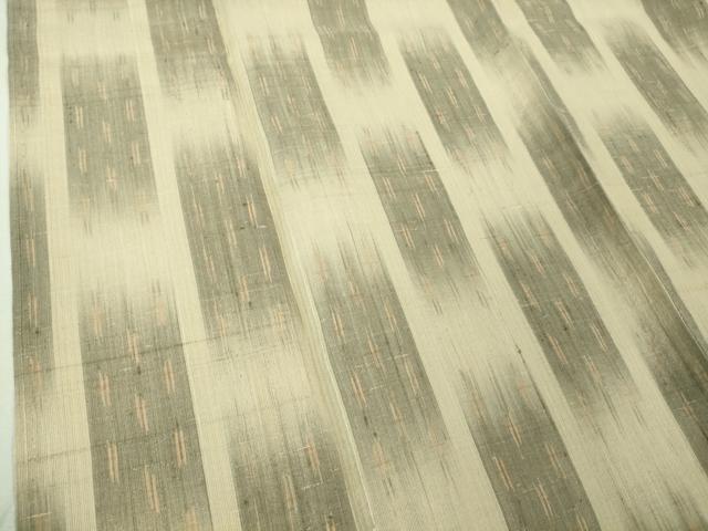 平和屋着物＊極上 夏物 生紬 市松文様 逸品 未使用 DZAA8942kh5