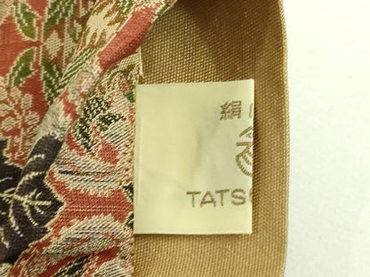 平和屋着物●極上　龍村美術織物　全通柄袋帯　壬生寺裂　逸品　DZAA9004kh5