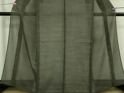 平和屋着物＊極上 夏物 京友禅作家 黒島敏 小紋 紗 霞文 暈し染め 逸品 DZAA9069kh5