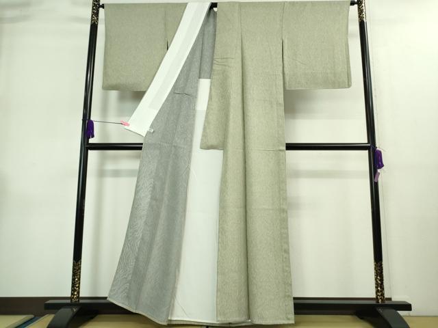平和屋着物＊極上 夏物 江戸小紋 両面染 霞紋紗 行儀 逸品 DZAA9083kh5
