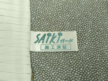 平和屋着物＊極上 夏物 江戸小紋 両面染 霞紋紗 行儀 逸品 DZAA9083kh5