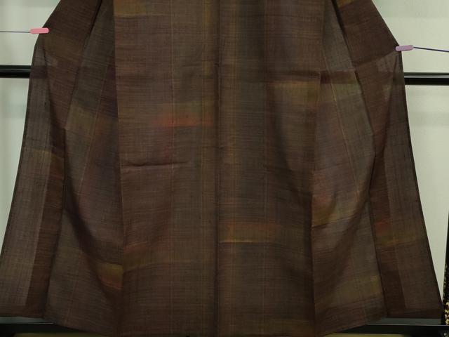 平和屋着物＊極上 夏物 紗紬 逸品 DZAA9096kh5