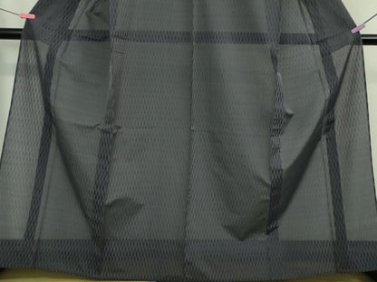 平和屋着物＊極上 夏物 本場大島紬 夏大島 羽風 褐色地 証紙付き 逸品 DZAA9127kh5