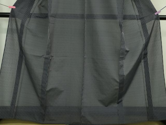 平和屋着物＊極上 夏物 本場大島紬 夏大島 羽風 褐色地 証紙付き 逸品 DZAA9127kh5