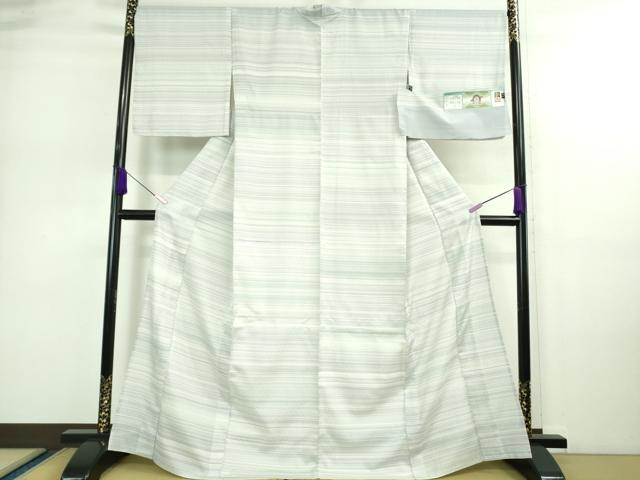 平和屋本店＊極上 夏物 薩摩花織 紬 花織瑠璃ぼかし 大迫織物謹製 証紙付き 逸品 新品 DZAA9179kh5