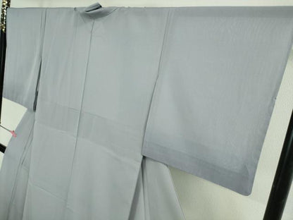 平和屋着物＊極上 夏物 結城紬 夏結城 訪問着 藤色地 井上商事謹製 証紙付き 逸品 未使用 DZAA9185kh5