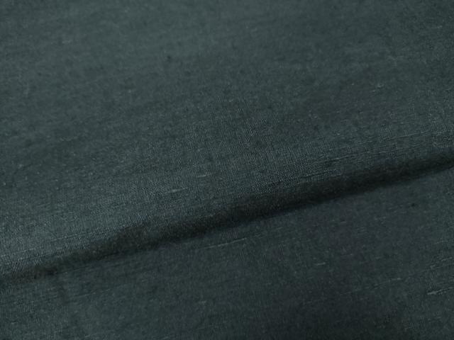 平和屋着物■極上 男性 紬 アンサンブル 長羽織 色無地 濃い藍墨茶色 逸品 未使用 DZAA9205kh5