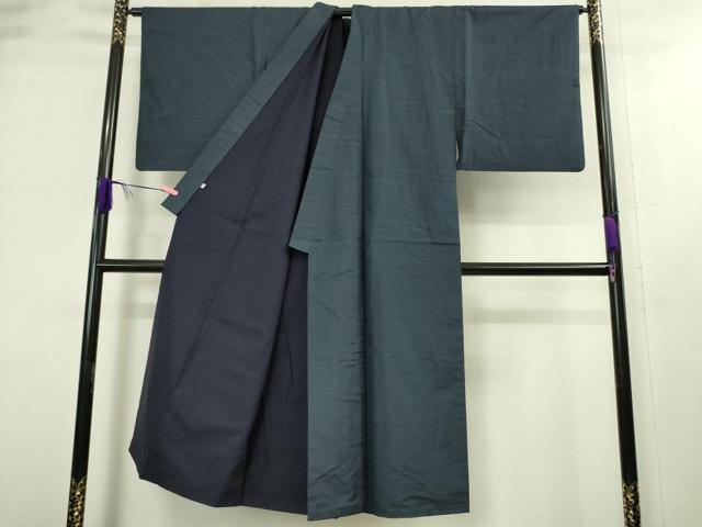 平和屋着物●極上　男性　本場大島紬　アンサンブル　古代染色純泥染　緑夢謹製　証紙付き　逸品　DZAA9209kh5