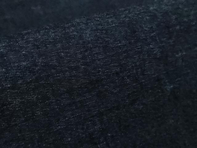 平和屋着物▽極上 本場結城紬 重要無形文化財 単衣 色無地 濃藍色 証紙付き 逸品 未使用 DZAA9234kh5
