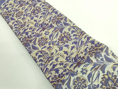 平和屋着物●極上 半幅帯 更紗花文 逸品 DZAA9268kh5