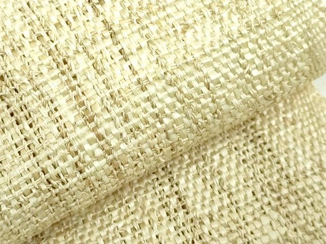 平和屋本店■希少　夏物　男性　角帯　葛科布　手織り　近江屋織物　共箱付き　逸品　DZAA9324kh5
