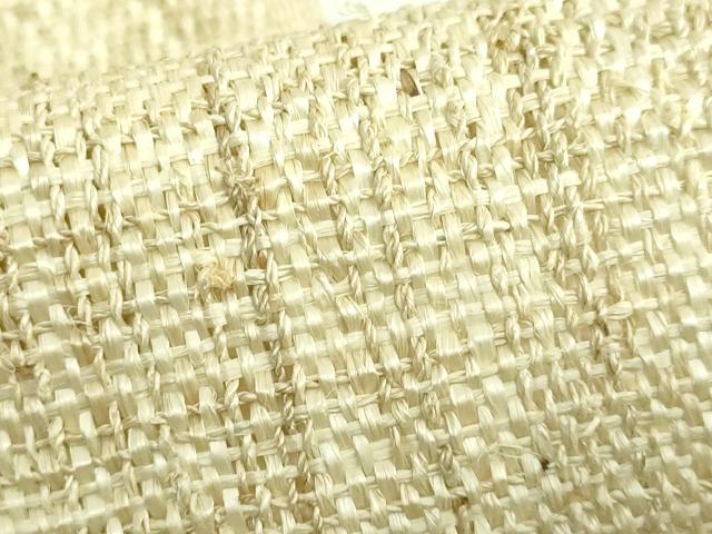 平和屋本店■希少　夏物　男性　角帯　葛科布　手織り　近江屋織物　共箱付き　逸品　DZAA9324kh5