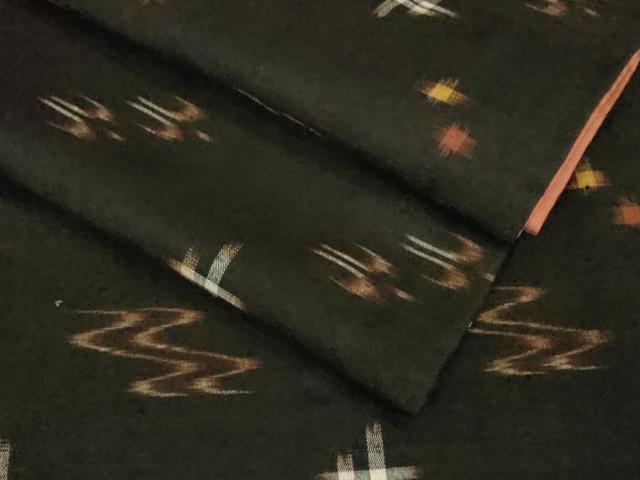 平和屋着物●極上 国指定重要無形文化財 本場久米島紬 手織 逸品 DZAA9374kh5