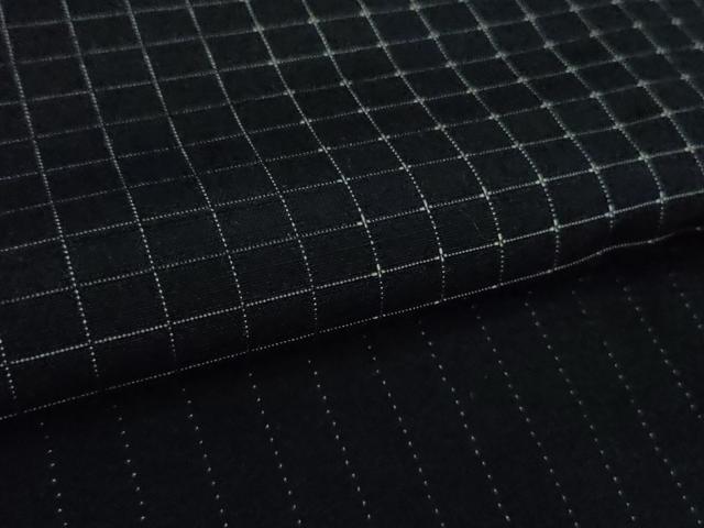 平和屋着物▽極上 男性 三代目市三郎 紬 雅生紬會 キングサイズ 単衣 煌 濃紺地 証紙付き 逸品 未使用 DZAA9387kh5