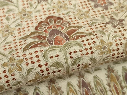 平和屋本店■極上　中国三大刺繍　スワトウ刺繍　汕頭刺繍　訪問着　樹下双鳥更紗花文　逸品　DZAA9411kh5