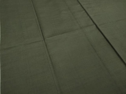 平和屋着物▽極上 男性 紬 単衣 色無地 藍海松茶色 逸品 未使用 DZAA9422kh5