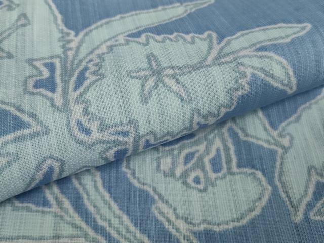 平和屋着物∴極上 夏物 竺仙 浴衣 綿 花唐草文 逸品 DZAA9425kh5