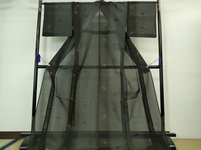 平和屋着物＊極上 夏物 本場大島紬 夏大島 枝垂れ柳 燕 ロング丈 逸品 未使用 DZAA9427kh5