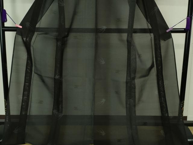 平和屋着物＊極上 夏物 本場大島紬 夏大島 枝垂れ柳 燕 ロング丈 逸品 未使用 DZAA9427kh5