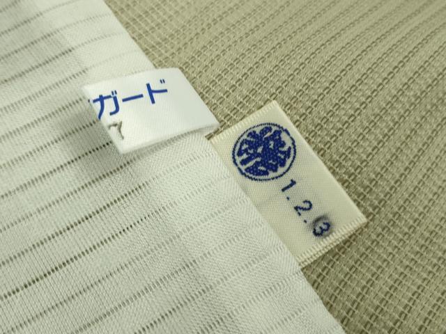 平和屋着物＊極上 夏物 訪問着 絽 菊染 雪輪 暈し染め 砂色地 逸品 DZAA9445kh5